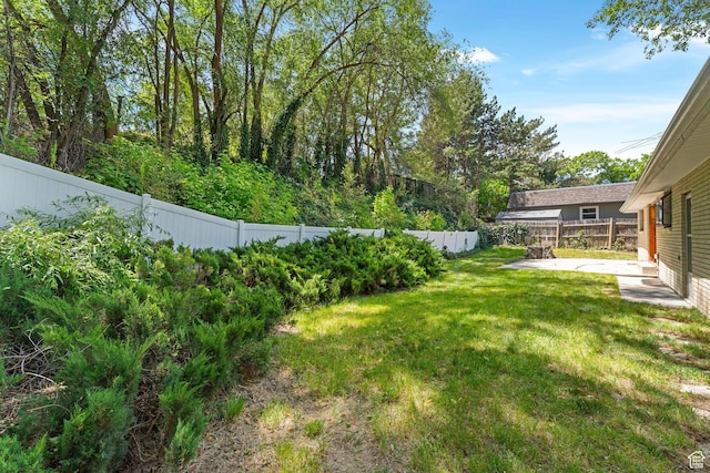 700 E Spruce Glen Rd, Murray, UT 84107 - view of yard featuring a patio