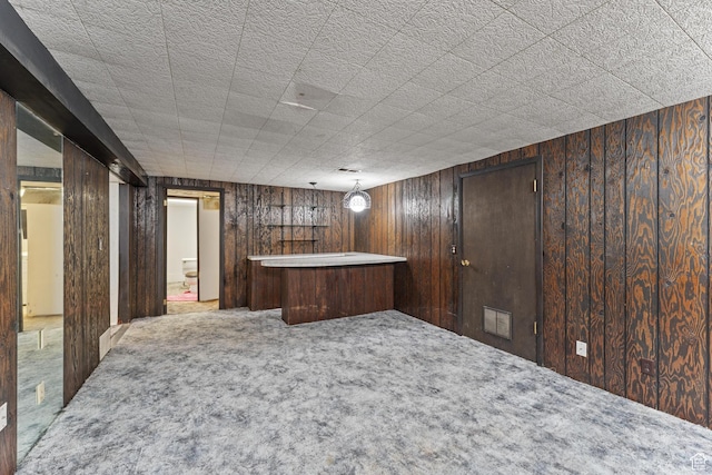 700 E Spruce Glen Rd, Murray, UT 84107 - bar area featuring carpet and wood walls
