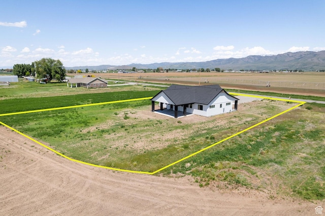1120 S 800 W, Lewiston, UT 84320 - view of rural area with mountains and property parcel outlined
