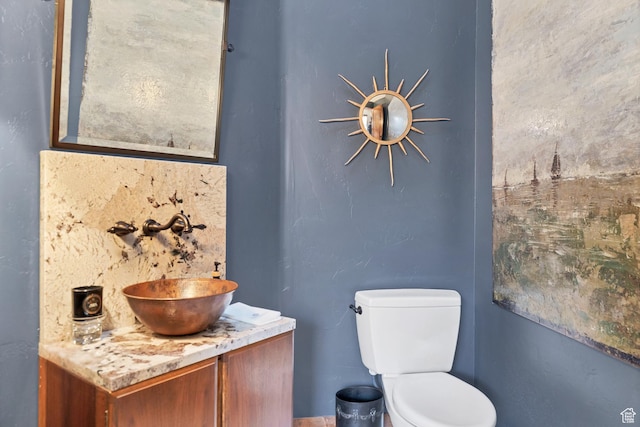 3052 N Snow Canyon Pwky Unit 168, St George, UT 84770 - half bathroom featuring vanity and toilet