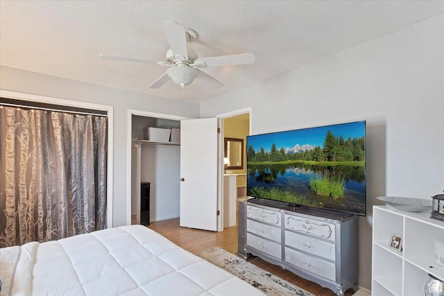 88 W 50 S Unit H7, Centerville, UT 84014 - bedroom with wood finished floors and a ceiling fan