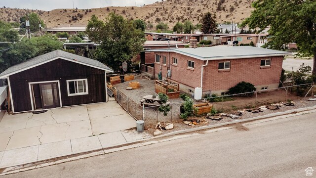 1 S 3rd Ave, Helper, UT 84526 - aerial view of a mountain backdrop
