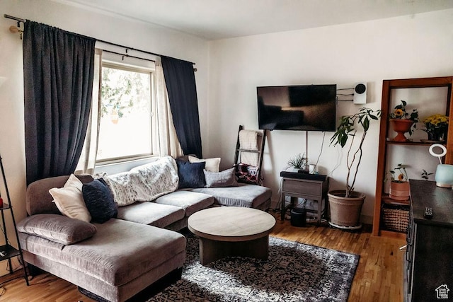 1 S 3rd Ave, Helper, UT 84526 - living room featuring wood finished floors