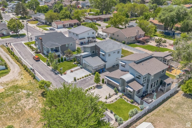 1186 W Marinwood Ave, Murray, UT 84123 - aerial perspective of suburban area