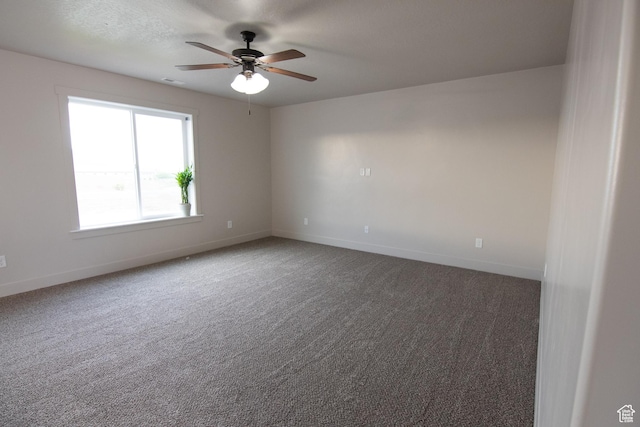 182 W Braeburn Ln, Santaquin, UT 84655 - unfurnished room with a ceiling fan, baseboards, and carpet