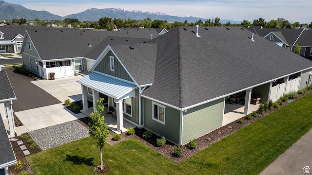 3795 S 4250 W Unit 446D, West Haven, UT 84401 - aerial view of residential area featuring mountains