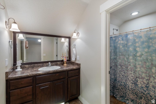 2127 Rio Grande Dr, Spanish Fork, UT 84660 - bathroom featuring vanity and a shower with shower curtain