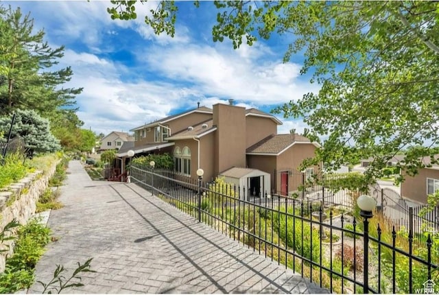 1231 E Tierney Cir, Sandy, UT 84094 - view of side of property with stucco siding