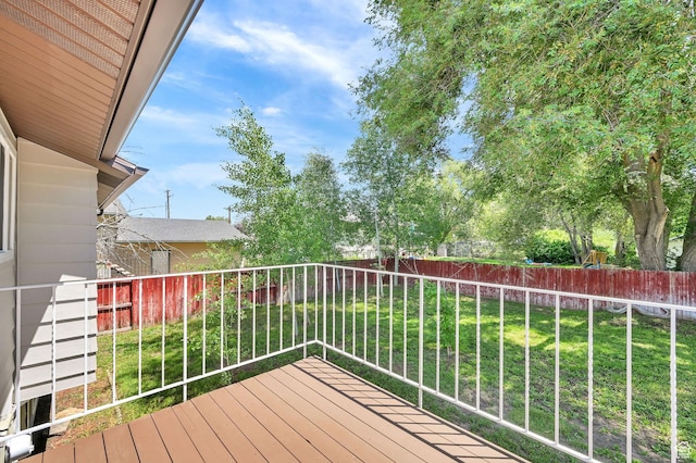 6034 S 2900 W, Roy, UT 84067 - view of deck