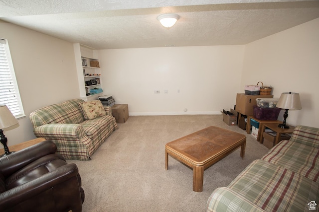 1655 E 3250 N, North Logan, UT 84341 - carpeted living room with a textured ceiling