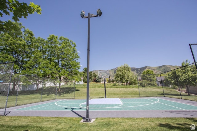 1655 E 3250 N, North Logan, UT 84341 - view of sport court featuring community basketball court and a mountain view