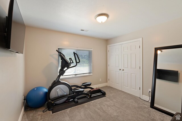 117 S 200 E, Kaysville, UT 84037 - exercise area with carpet and baseboards