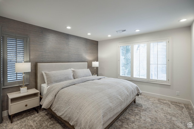 3563 S Canyon Way, Millcreek, UT 84106 - bedroom with recessed lighting and carpet