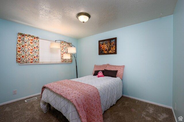 1878 S 3300 W, Syracuse, UT 84075 - bedroom with carpet floors, baseboards, and a textured ceiling
