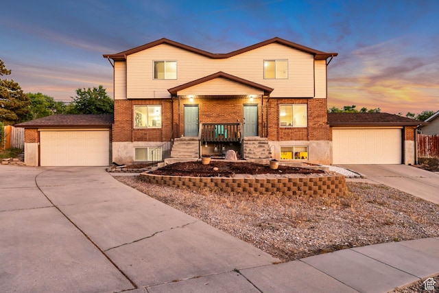 2316 E Claybourne Ave S, Millcreek, UT 84109 - view of front facade with driveway and brick siding