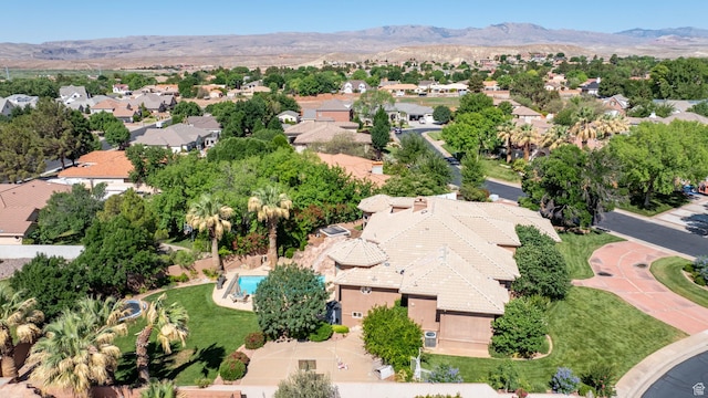 1287 W Bloomington Dr S Unit 7, Bloomington, UT 84790 - aerial perspective of suburban area with a mountainous background