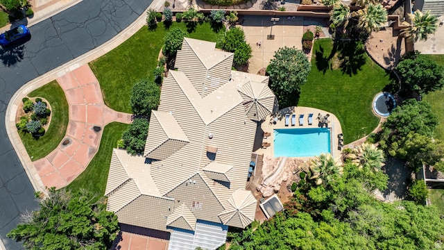 1287 W Bloomington Dr S Unit 7, Bloomington, UT 84790 - bird's eye view of a pool