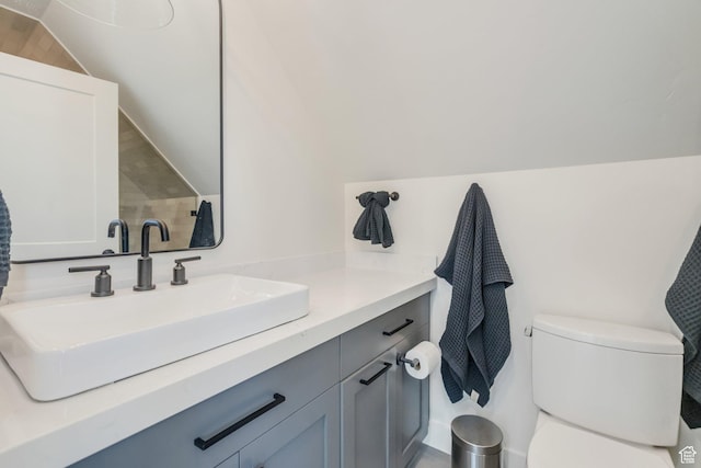 1474 E Rock View Ct, Kamas, UT 84036 - bathroom with vanity and toilet
