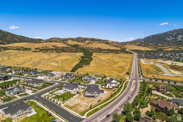 6653 W Dry Creek Ln, Highland, UT 84003 - view of property location with a mountainous background and nearby suburban area