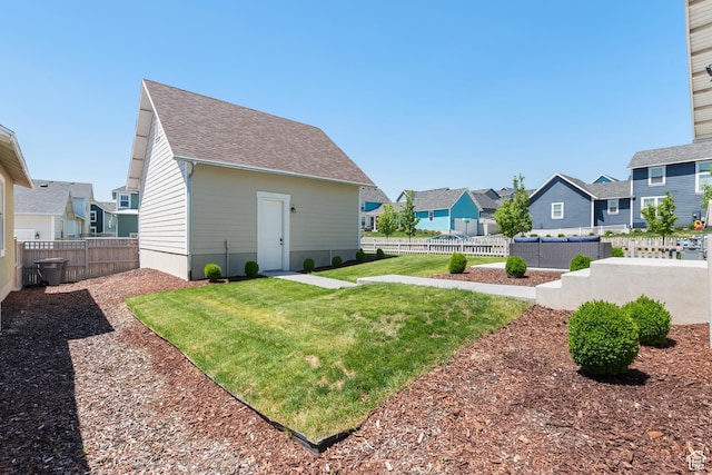 10773 S Beach Comber Way S, Jordan, UT 84009 - view of yard with a residential view