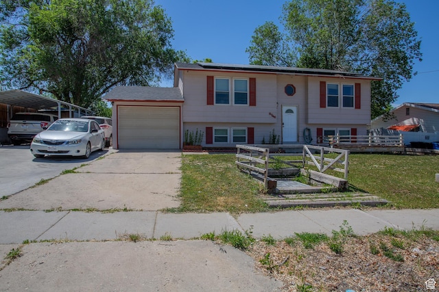 3746 S 7200 W, Magna, UT 84044 - raised ranch featuring an attached garage and concrete driveway