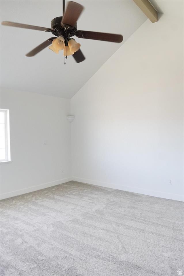 1204 Hyperion Way, Soda Springs, ID 83276 - carpeted empty room with a ceiling fan and baseboards