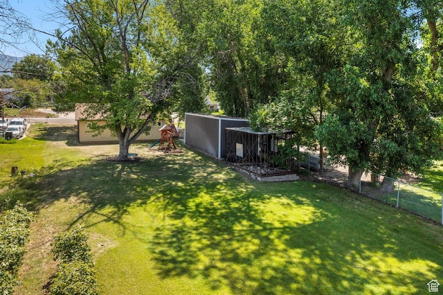 5305 S 2700 W, Roy, UT 84067 - view of yard featuring a playground