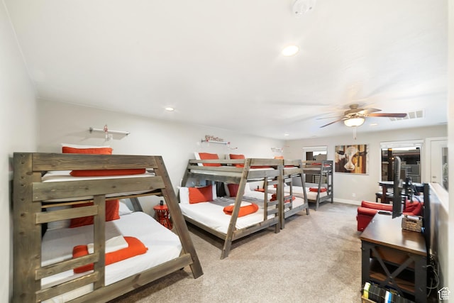 5048 N Escapes Dr, St George, UT 84770 - carpeted bedroom featuring recessed lighting and baseboards