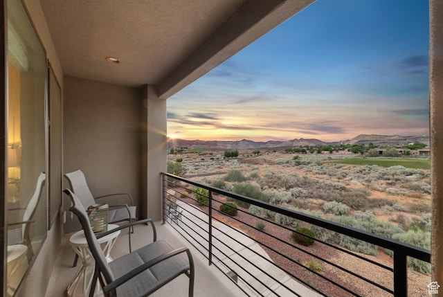 5048 N Escapes Dr, St George, UT 84770 - balcony with a mountain view