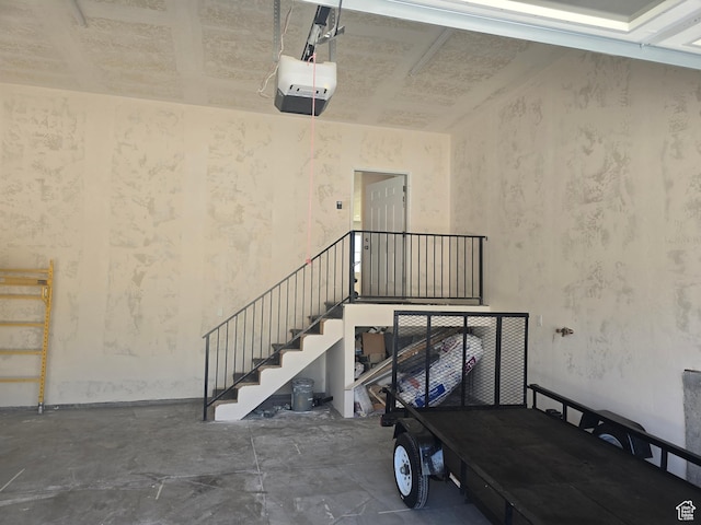 1573 N Woodside Dr, Spanish Fork, UT 84660 - stairway featuring concrete floors