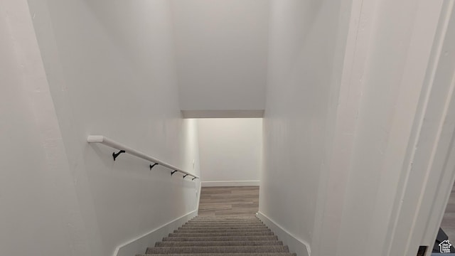 3065 S Brinker Ave, Ogden, UT 84403 - stairway featuring baseboards