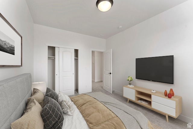 6134 S Kelly Ln, St George, UT 84790 - carpeted bedroom with baseboards and a closet