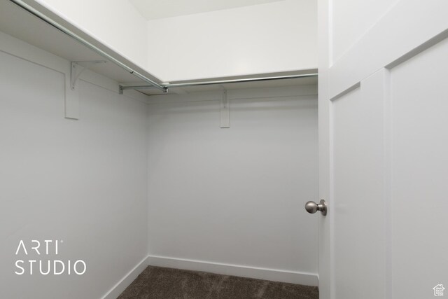 671 E 330 N, Vineyard, UT 84059 - walk in closet featuring dark carpet