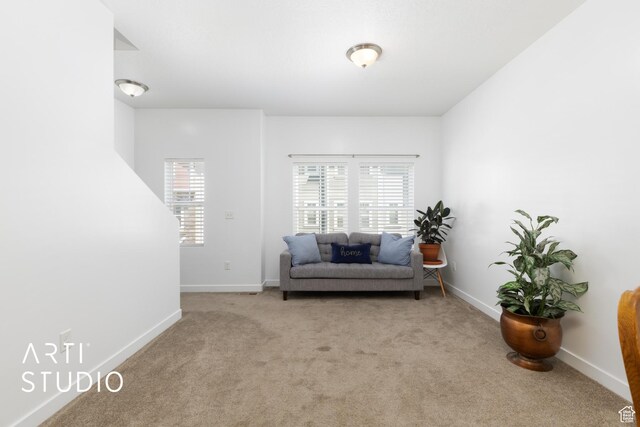 671 E 330 N, Vineyard, UT 84059 - living area featuring carpet and baseboards