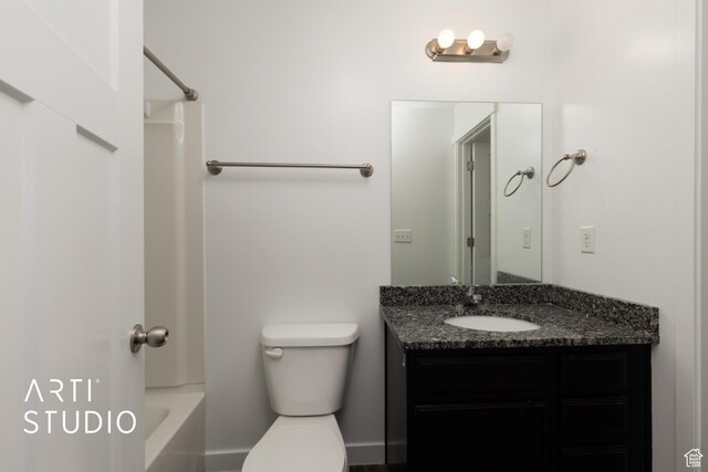 671 E 330 N, Vineyard, UT 84059 - full bathroom featuring vanity, toilet, and shower / bathtub combination