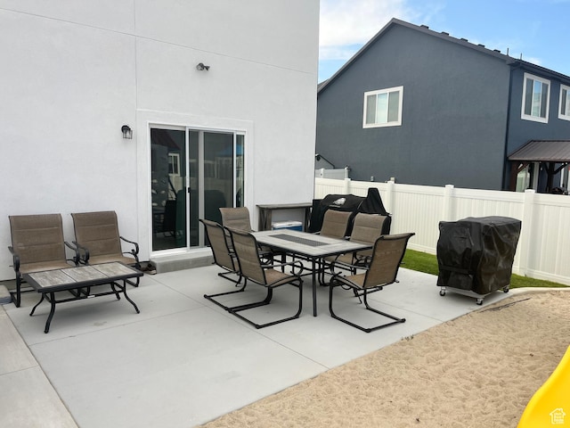 3198 N 3475 W, Plain City, UT 84404 - view of patio / terrace with outdoor dining space