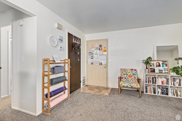 4614 S Quail Park Dr E Unit A, Millcreek, UT 84117 - living area with carpet floors
