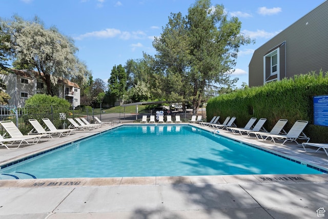 4614 S Quail Park Dr E Unit A, Millcreek, UT 84117 - community pool with a patio