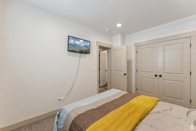 261 W 1200 S, Lehi, UT 84043 - carpeted bedroom with a closet and recessed lighting