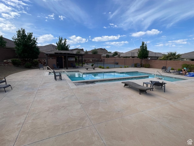 3504 E 3140 S, St George, UT 84790 - community pool with a patio area