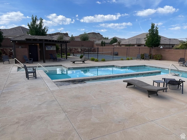3504 E 3140 S, St George, UT 84790 - community pool featuring a patio