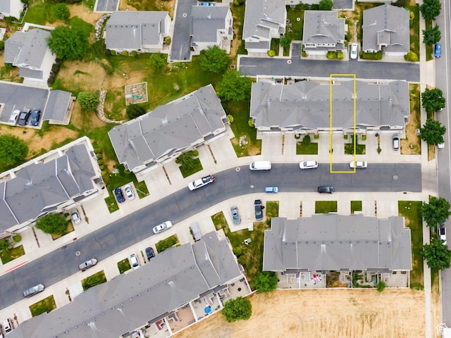 1305 S 1410 E, Provo, UT 84606 - aerial view of property's location featuring nearby suburban area and property boundaries highlighted