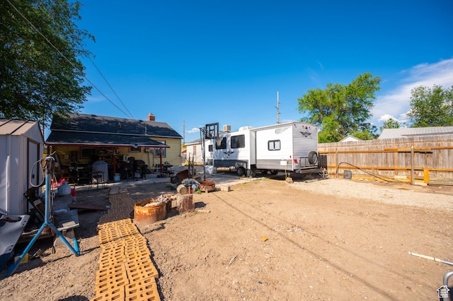 1457 W 700 S, Salt Lake City, UT 84104 - view of yard with a patio