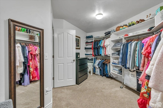10605 S Willow Valley Rd W, South Jordan, UT 84095 - walk in closet featuring light colored carpet