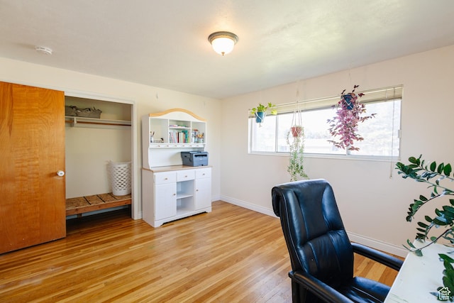 374 W Melba Dr S, Tooele, UT 84074 - home office with light wood-type flooring and baseboards