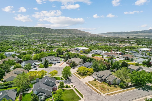 12214 S Hidden Valley Rd, Sandy, UT 84092 - aerial perspective of suburban area with mountains