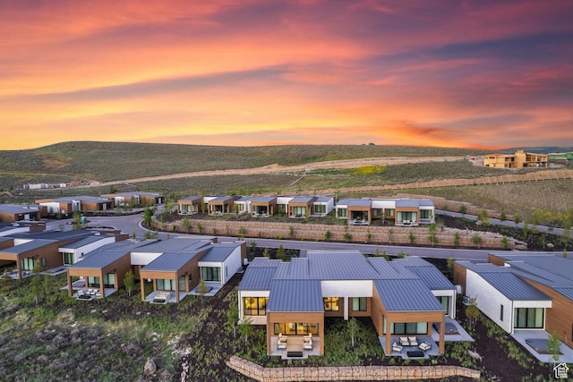 6312 Double Deer Loop, Park City, UT 84098 - aerial perspective of suburban area featuring a mountainous background