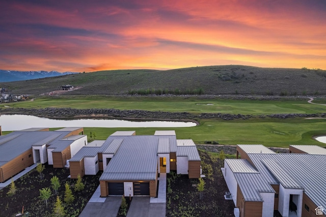 6312 Double Deer Loop, Park City, UT 84098 - view of mountain backdrop featuring a large body of water and a golf club