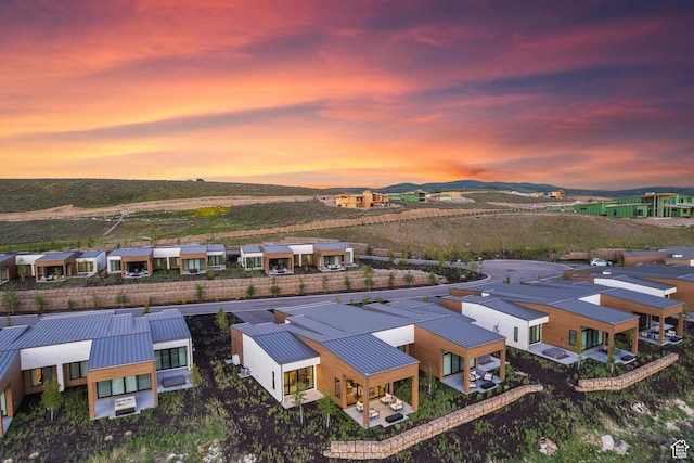 6312 Double Deer Loop, Park City, UT 84098 - aerial view at dusk of a residential view