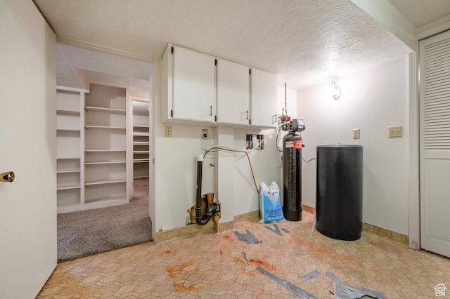 95 E 1400 S, Bountiful, UT 84010 - finished below grade area featuring a textured ceiling and a water softener system